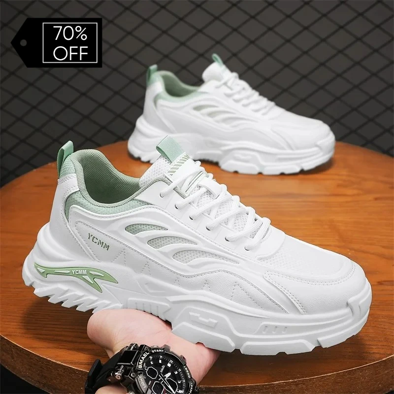 Мужские спортивные повседневные кроссовки на толстой подошве 2026 года, весна-лето, с мягкой подошвой, нескользящие, дышащие, для активного отдыха, для студентов
Мужские спортивные повседневные кроссовки на толстой подошве 2026 года, весна-лето, с мягкой подошвой, нескользящие, дышащие, для активного отдыха, для студентов