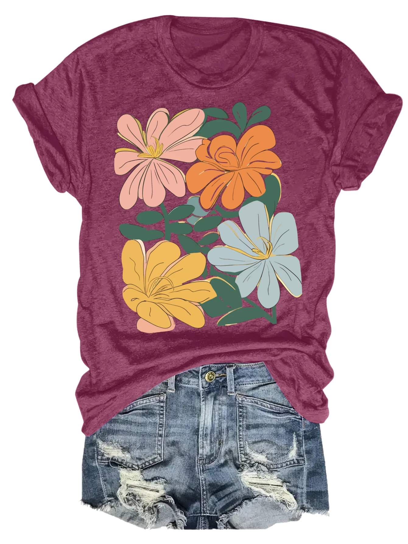 women's plus size tank top Colorful Floral Pattern Design Print Suitable for sports and daily wear summer beach vacation tops
women's plus size tank top Colorful Floral Pattern Design Print Suitable for sports and daily wear summer beach vacation tops