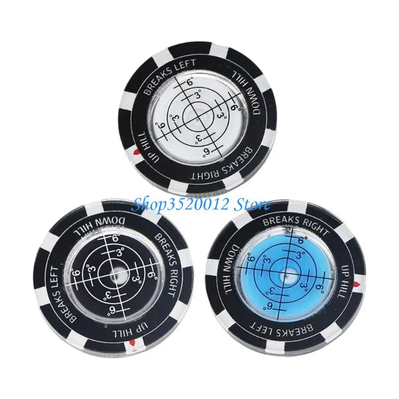 27RD High Accurate Golf Ball Marker for Improved Putting Skills Round Spirit Level
27RD High Accurate Golf Ball Marker for Improved Putting Skills Round Spirit Level