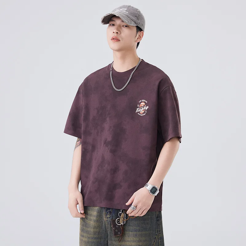 BOWEYLUN 2025 Summer New Retro Printing Short-sleeved Men's Casual Round Neck Loose T-shirt Tops For Youth
BOWEYLUN 2025 Summer New Retro Printing Short-sleeved Men's Casual Round Neck Loose T-shirt Tops For Youth
