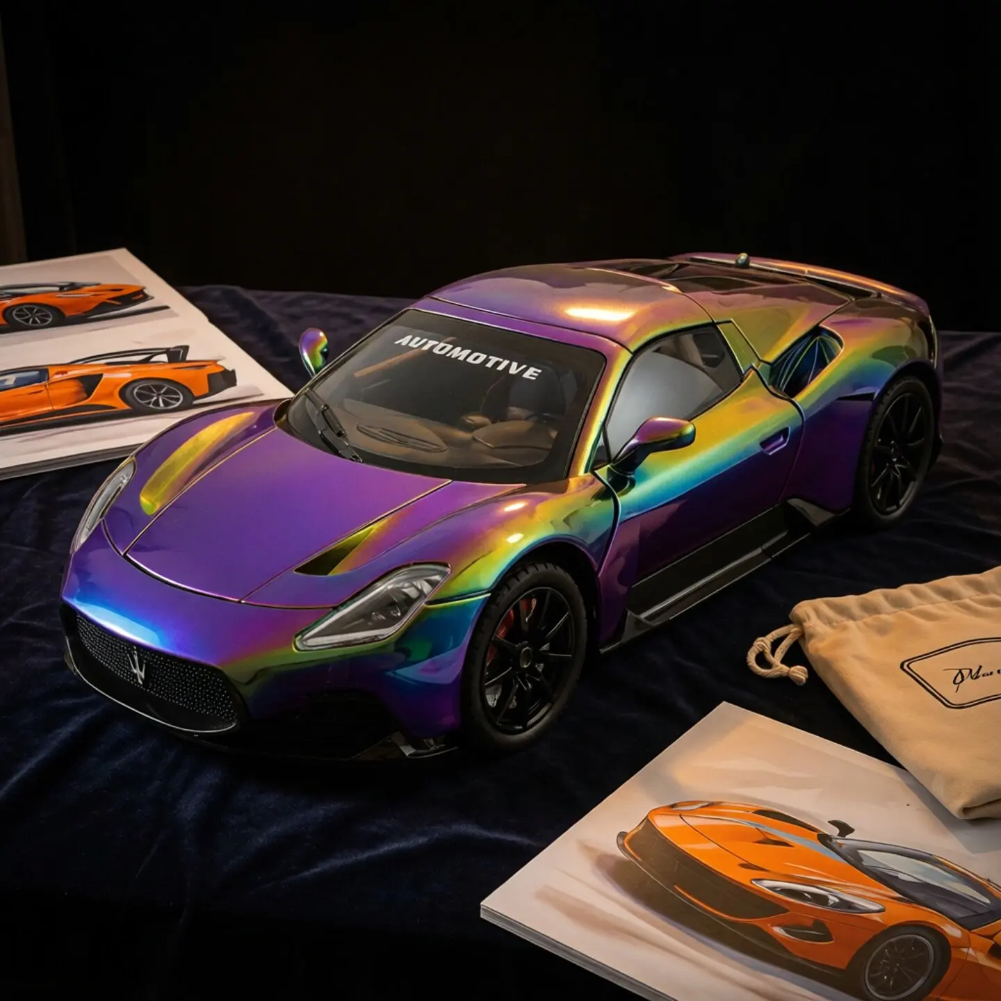 1:24 MC20 Supercar Model Alloy Diecasts Toy Vehicles Metal Toy Car Sound And Light Collection Toy Gift
1:24 MC20 Supercar Model Alloy Diecasts Toy Vehicles Metal Toy Car Sound And Light Collection Toy Gift