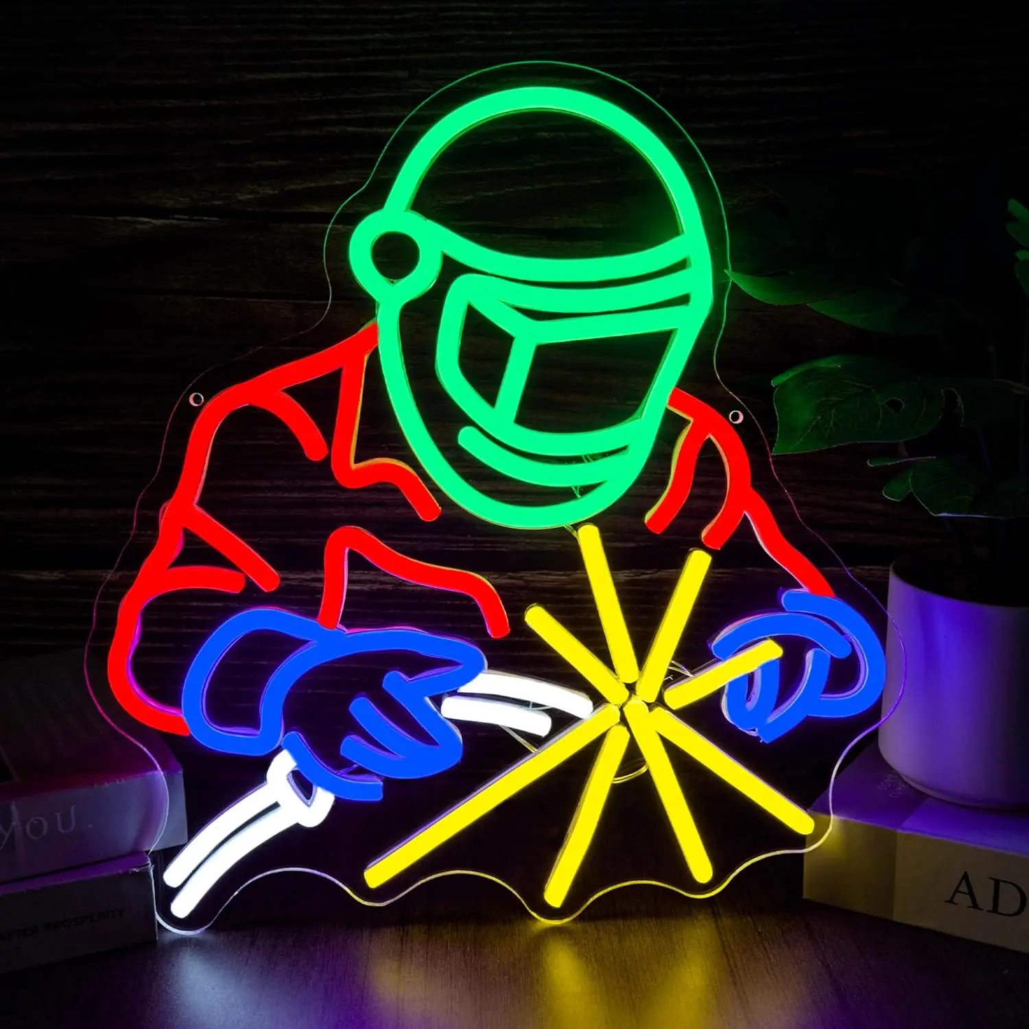 Welder Neon Sign USB Powered LED Light for Workshop Bar welding accessories Wall Art Gift for Dad Mechanic Bedroom Decoration
Welder Neon Sign USB Powered LED Light for Workshop Bar welding accessories Wall Art Gift for Dad Mechanic Bedroom Decoration