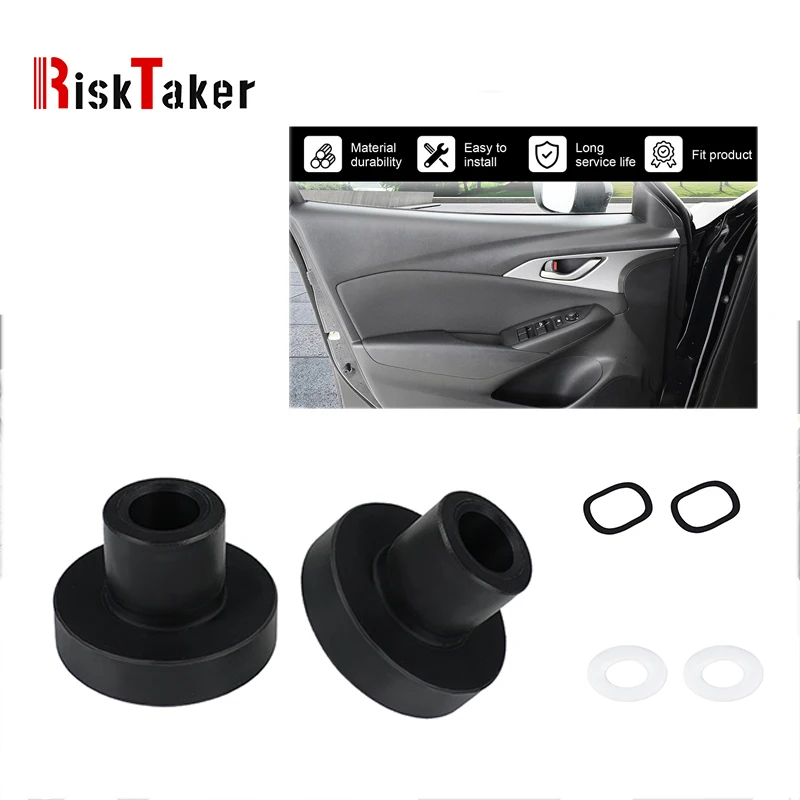 Easy to Install Professional Window Bushing Set|2x 909-925 Replacement For Mazda Miata 90-05|Durable Premium Spare Parts Black
Easy to Install Professional Window Bushing Set|2x 909-925 Replacement For Mazda Miata 90-05|Durable Premium Spare Parts Black