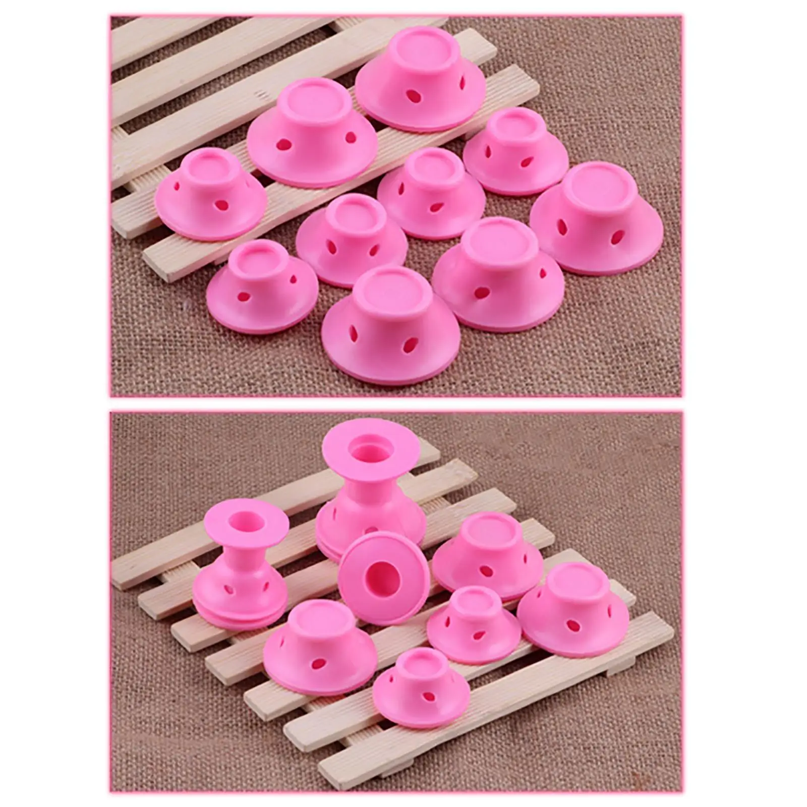 10Pcs Heatless Curling Rod No Heat Curls Curlers Natural Hair Care for Salon DIY
10Pcs Heatless Curling Rod No Heat Curls Curlers Natural Hair Care for Salon DIY