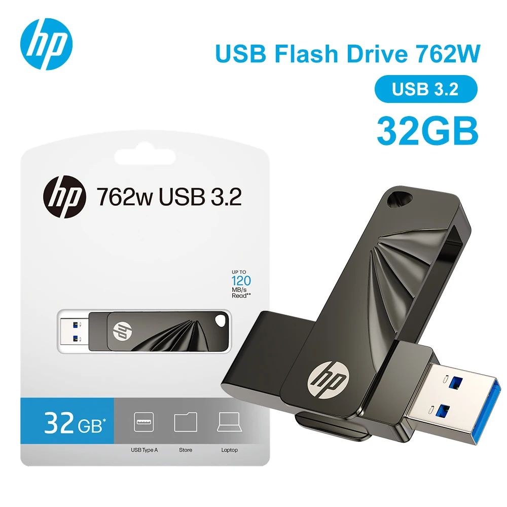 HP USB3.2 Flash Drive 32GB 64GB High Speed USB Sticks 128GB 256GB External Storage Metal Pendrive Creative Personality Car Music
HP USB3.2 Flash Drive 32GB 64GB High Speed USB Sticks 128GB 256GB External Storage Metal Pendrive Creative Personality Car Music