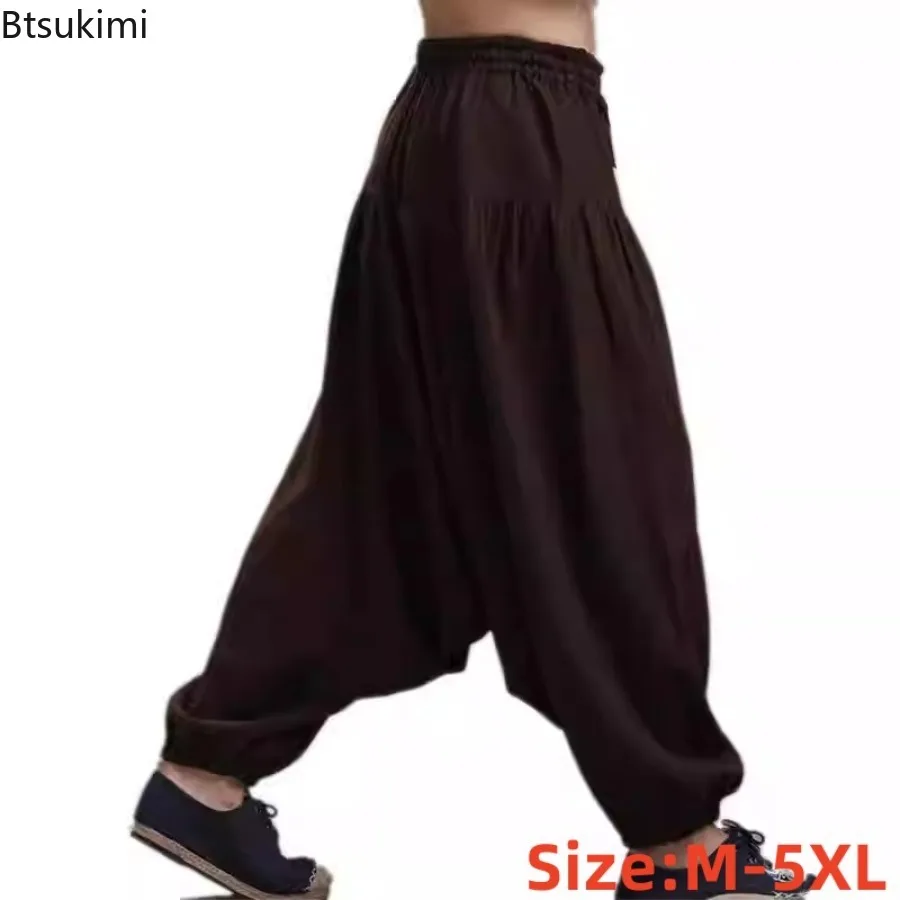 Men Hiphop Harem Pants Crotch Baggy Big Size Boho Gypsy Aladdin Summer Bohemian Nepal Wide Leg Pants Trousers Plus Size M - 5XL
Men Hiphop Harem Pants Crotch Baggy Big Size Boho Gypsy Aladdin Summer Bohemian Nepal Wide Leg Pants Trousers Plus Size M - 5XL