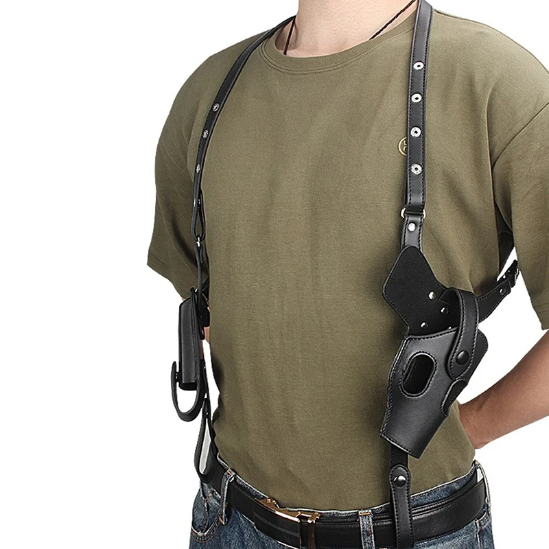 Tactical Concealed Gun Holster Tactical Leather Underarm Gun Shoulder Bag Hunting 1911 G- Pistol Right Hand Hidden Holster
Tactical Concealed Gun Holster Tactical Leather Underarm Gun Shoulder Bag Hunting 1911 G- Pistol Right Hand Hidden Holster