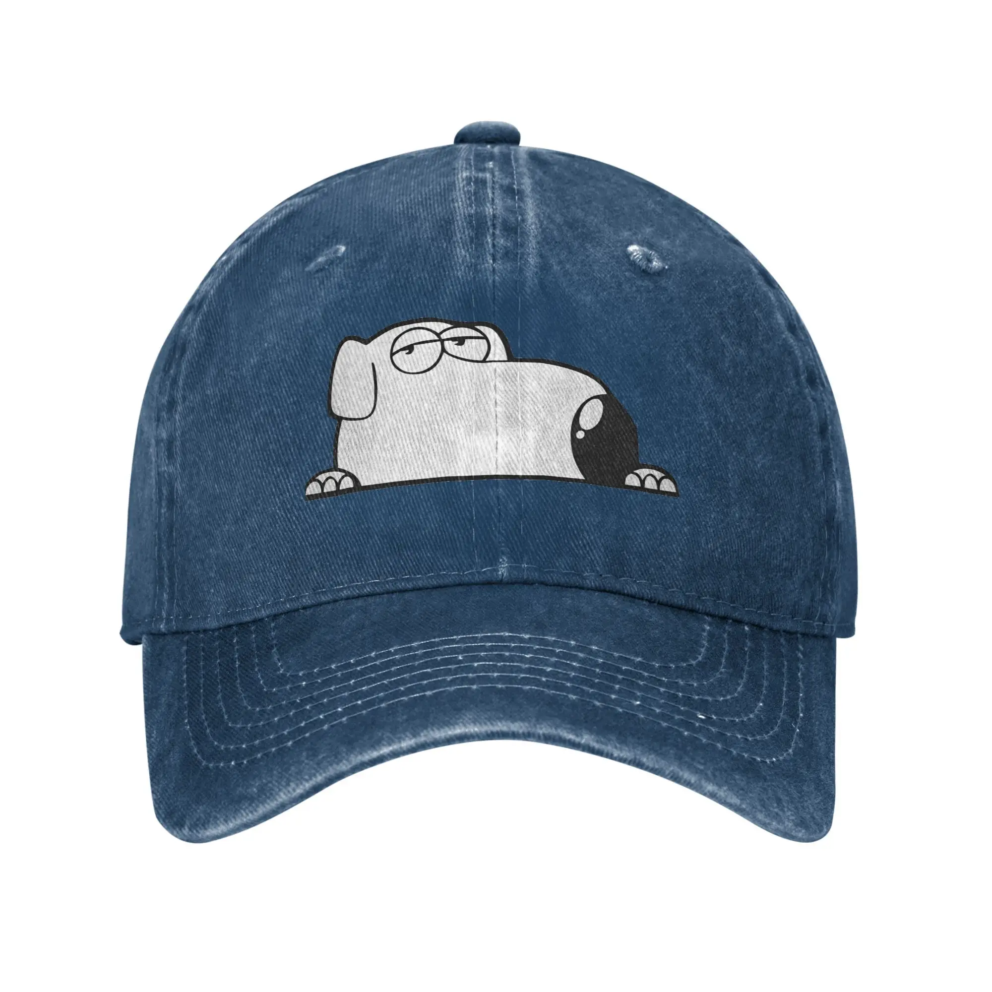 Families Cartoon Brian Dog Peeker Cartoon Baseball Caps Unisex Distressed Denim Sun Cap Outdoor Summer Adjustable Fit Hats Cap
Families Cartoon Brian Dog Peeker Cartoon Baseball Caps Unisex Distressed Denim Sun Cap Outdoor Summer Adjustable Fit Hats Cap