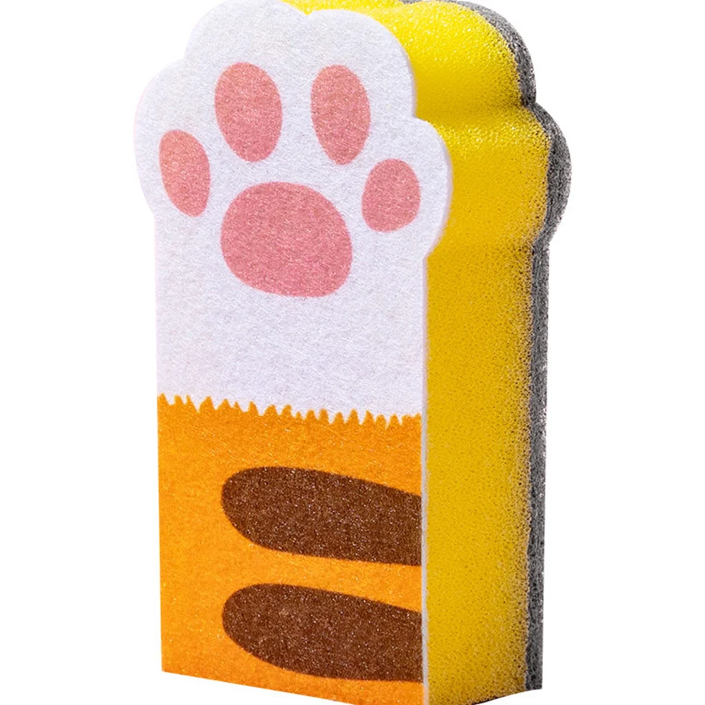 3pcs Cleaning Sponge Kitchen Cat Scrubber Cartoon Claw Pattern Dishwasher Pad Non Scratch Foam Block Home Restaurant
3pcs Cleaning Sponge Kitchen Cat Scrubber Cartoon Claw Pattern Dishwasher Pad Non Scratch Foam Block Home Restaurant
