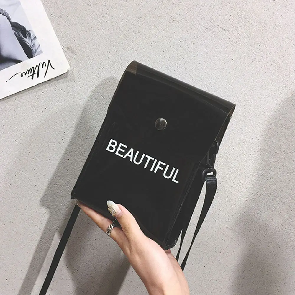 Mobile Phone Bag Ladies PVC Jelly Color Shoulder Pouch Transparent Messenger Bag Crossbody Bag Phone Pocket Single Shoulder Bag
Mobile Phone Bag Ladies PVC Jelly Color Shoulder Pouch Transparent Messenger Bag Crossbody Bag Phone Pocket Single Shoulder Bag