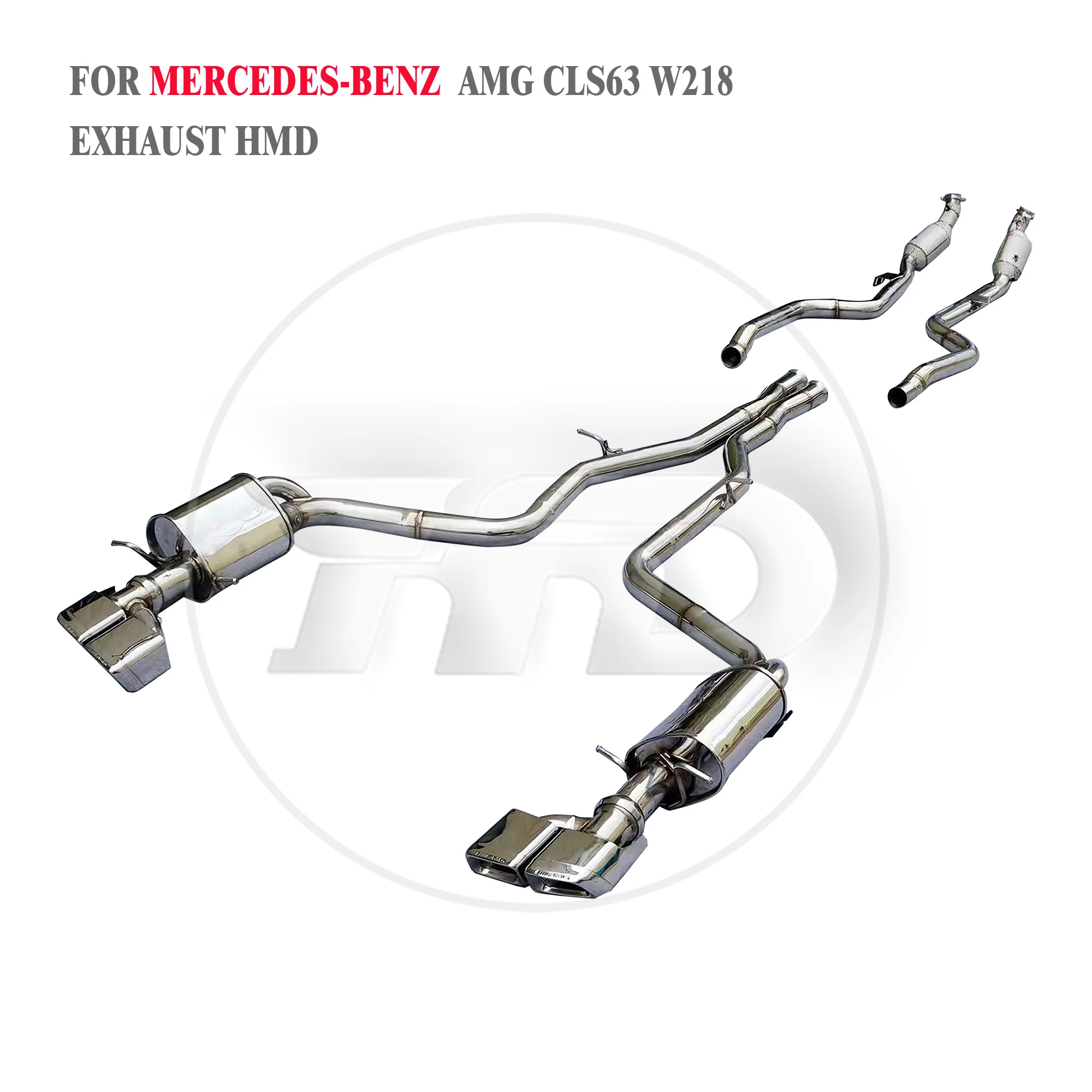 Customizable Catback For Mercedes Benz CLS63 W218 AMG Exhaust System Stainless Steel Electronic Valve Muffler Tips Downpipe HMD
Customizable Catback For Mercedes Benz CLS63 W218 AMG Exhaust System Stainless Steel Electronic Valve Muffler Tips Downpipe HMD