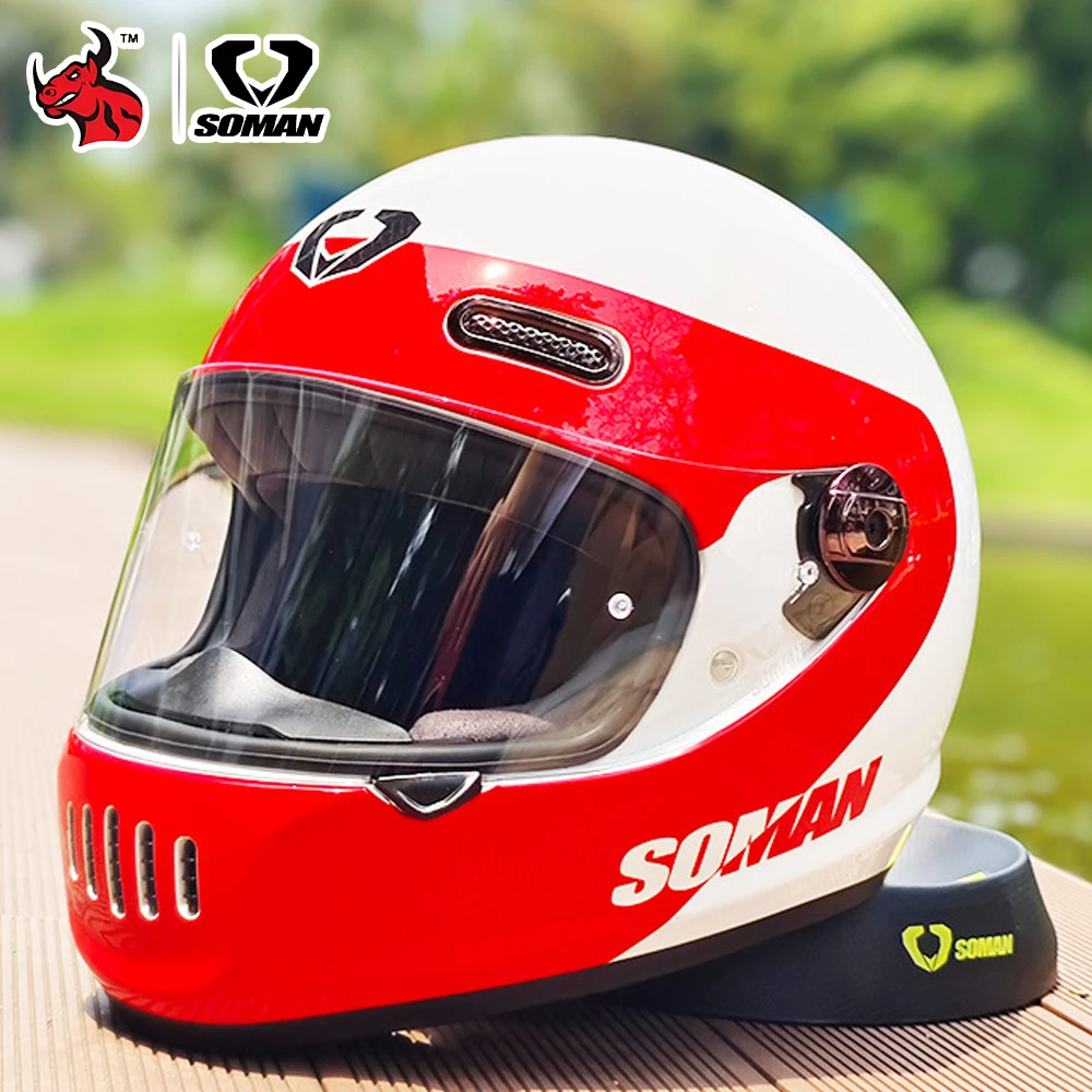 Motorcycle Helmet Racing Full Helmet Noise Reduction Unisex Cycling Helmet With Color Films New Design
Motorcycle Helmet Racing Full Helmet Noise Reduction Unisex Cycling Helmet With Color Films New Design