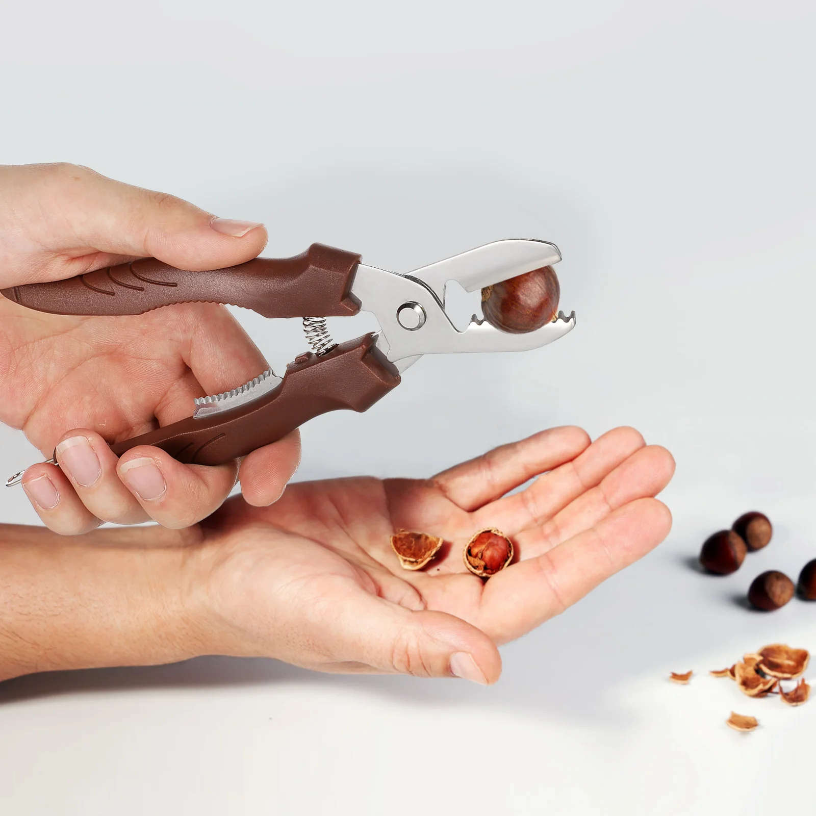 Chestnut Cutter Walnut Cracker Stainless Steel Manual Chestnut Opener Tool Pecan Cracker Opener Kitchen Nut 
Chestnut Cutter Walnut Cracker Stainless Steel Manual Chestnut Opener Tool Pecan Cracker Opener Kitchen Nut