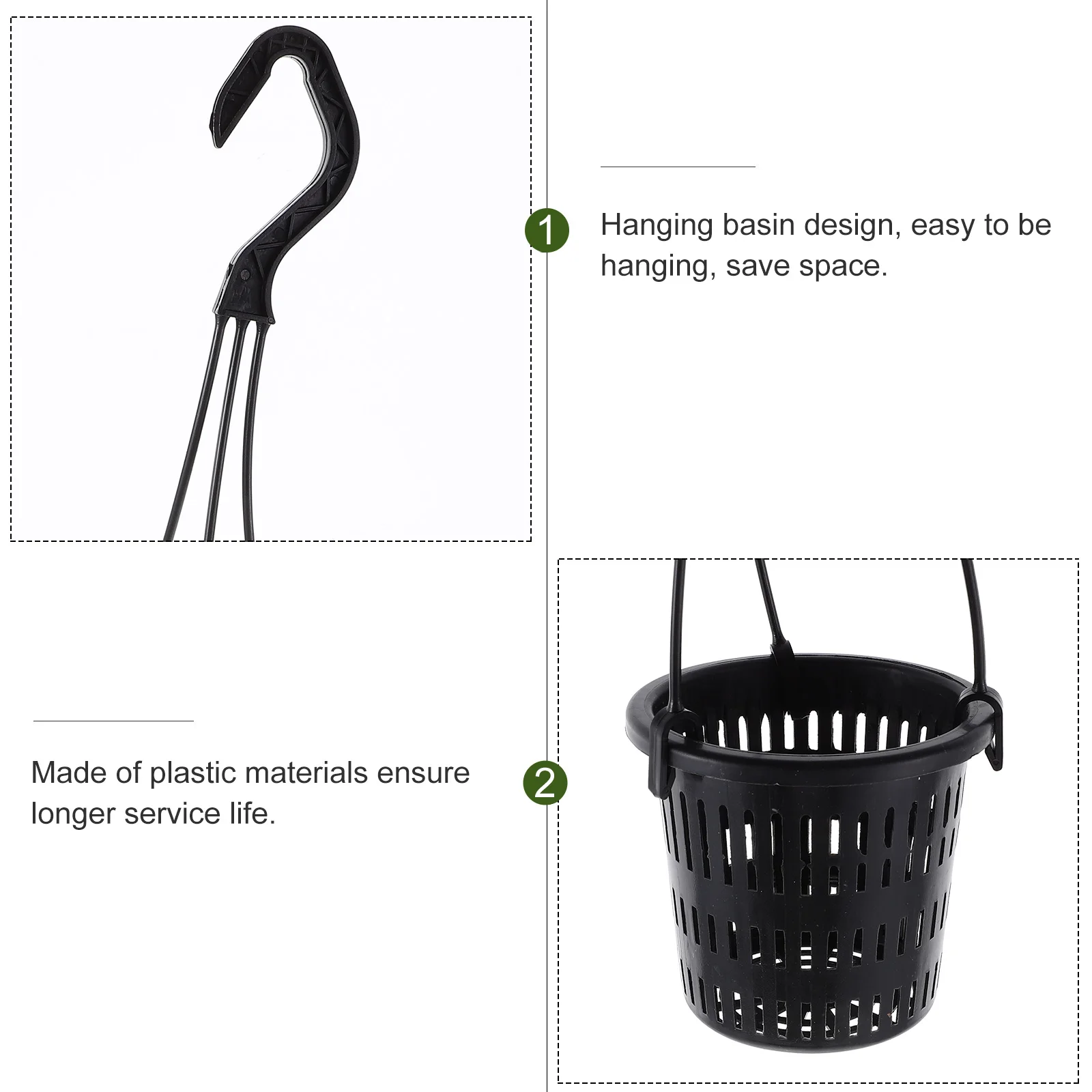 Black Mesh Orchid Hanging Pot 4 Round Plastic Planter 360J Hook Home Balcony Office Decor Flowerpot Nursery Garden Supplies
Black Mesh Orchid Hanging Pot 4 Round Plastic Planter 360J Hook Home Balcony Office Decor Flowerpot Nursery Garden Supplies