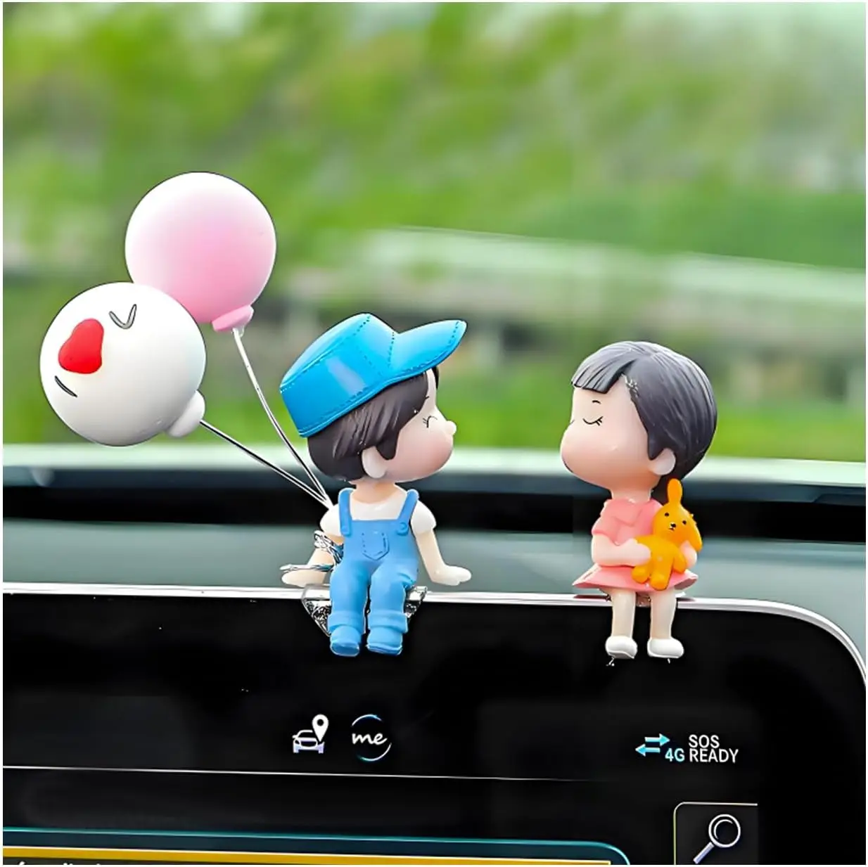 Cute Couple Car Dashboard Decorations, Lovely Couple Kiss Cartoon Figurines Car Ornament, Resin
Cute Couple Car Dashboard Decorations, Lovely Couple Kiss Cartoon Figurines Car Ornament, Resin