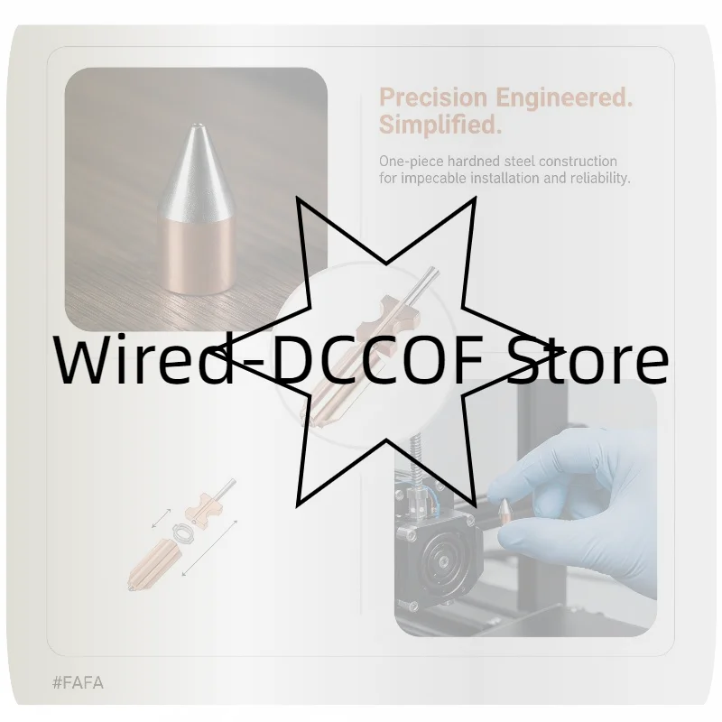 Steel Nozzles 0.2/0.4/0.6/0.8mm For Flashforge AD5X Version Upgraded Bimetallic Hardened 3D Printer Replacement Parts
Steel Nozzles 0.2/0.4/0.6/0.8mm For Flashforge AD5X Version Upgraded Bimetallic Hardened 3D Printer Replacement Parts