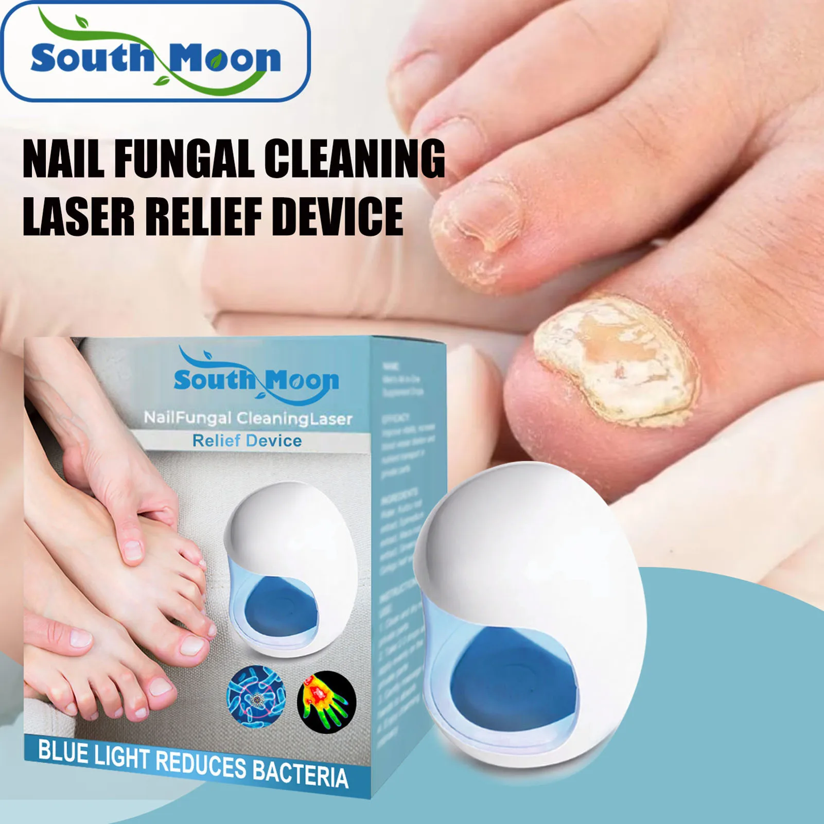 Nail Fungus Laser Treatment Device Portable Painless Nail Fungus Treatment Device for Broken Cracked Split and Weak Nails
Nail Fungus Laser Treatment Device Portable Painless Nail Fungus Treatment Device for Broken Cracked Split and Weak Nails