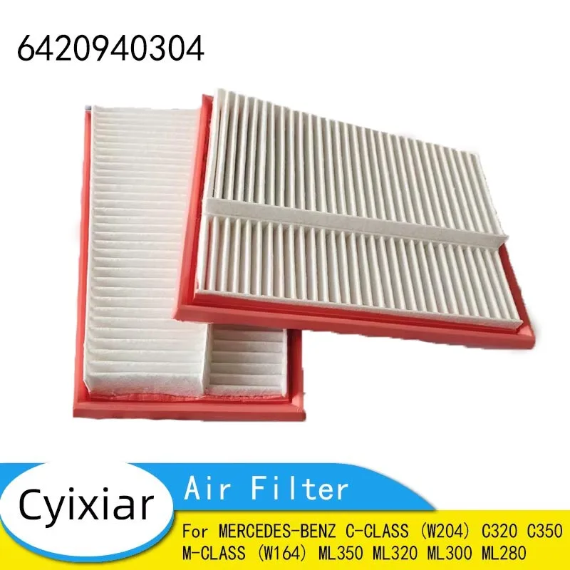 Воздушный фильтр для MERCEDES-BENZ C-CLASS (W204) C320 C350 M-CLASS (W164) ML350 ML320 ML300 ML280 6420940304
Воздушный фильтр для MERCEDES-BENZ C-CLASS (W204) C320 C350 M-CLASS (W164) ML350 ML320 ML300 ML280 6420940304