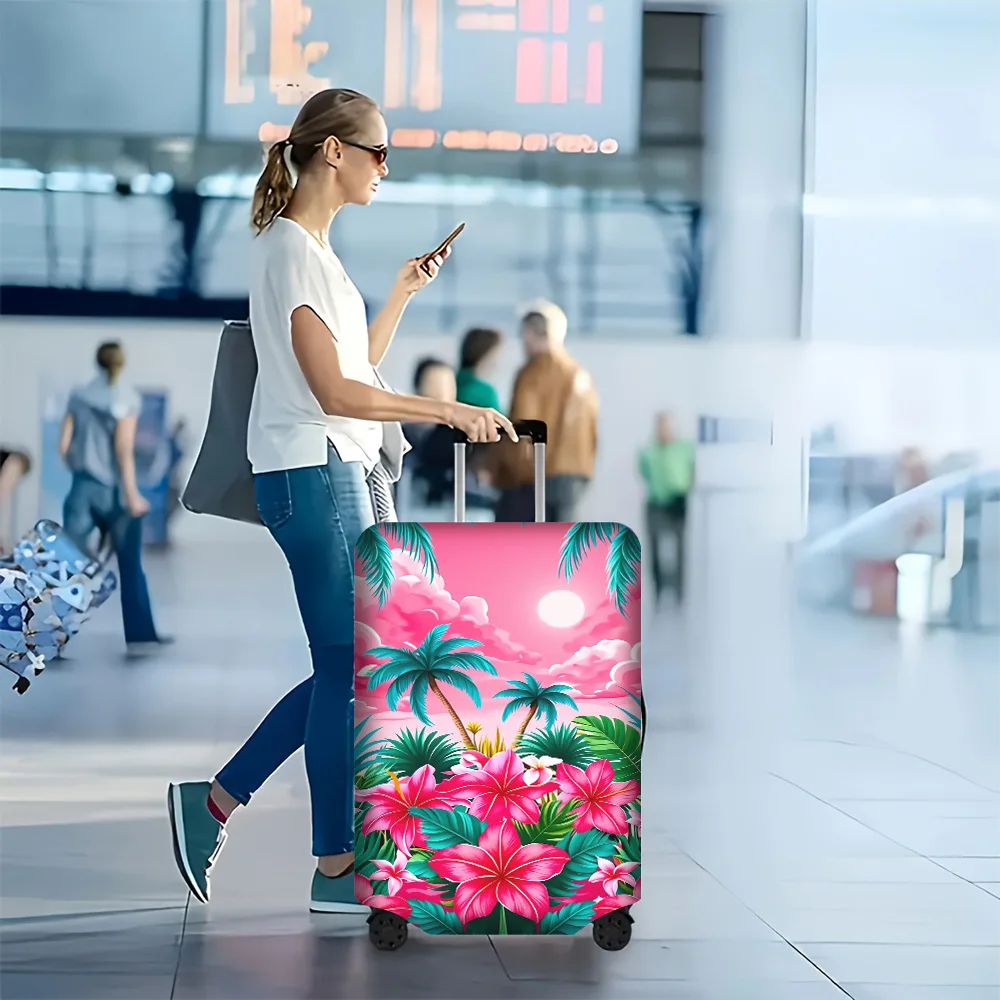 1 PC Tropical Paradise Print Luggage Cover for luggage sizes 18-32 inches; dust and elastic travel accessories to effectively
1 PC Tropical Paradise Print Luggage Cover for luggage sizes 18-32 inches; dust and elastic travel accessories to effectively