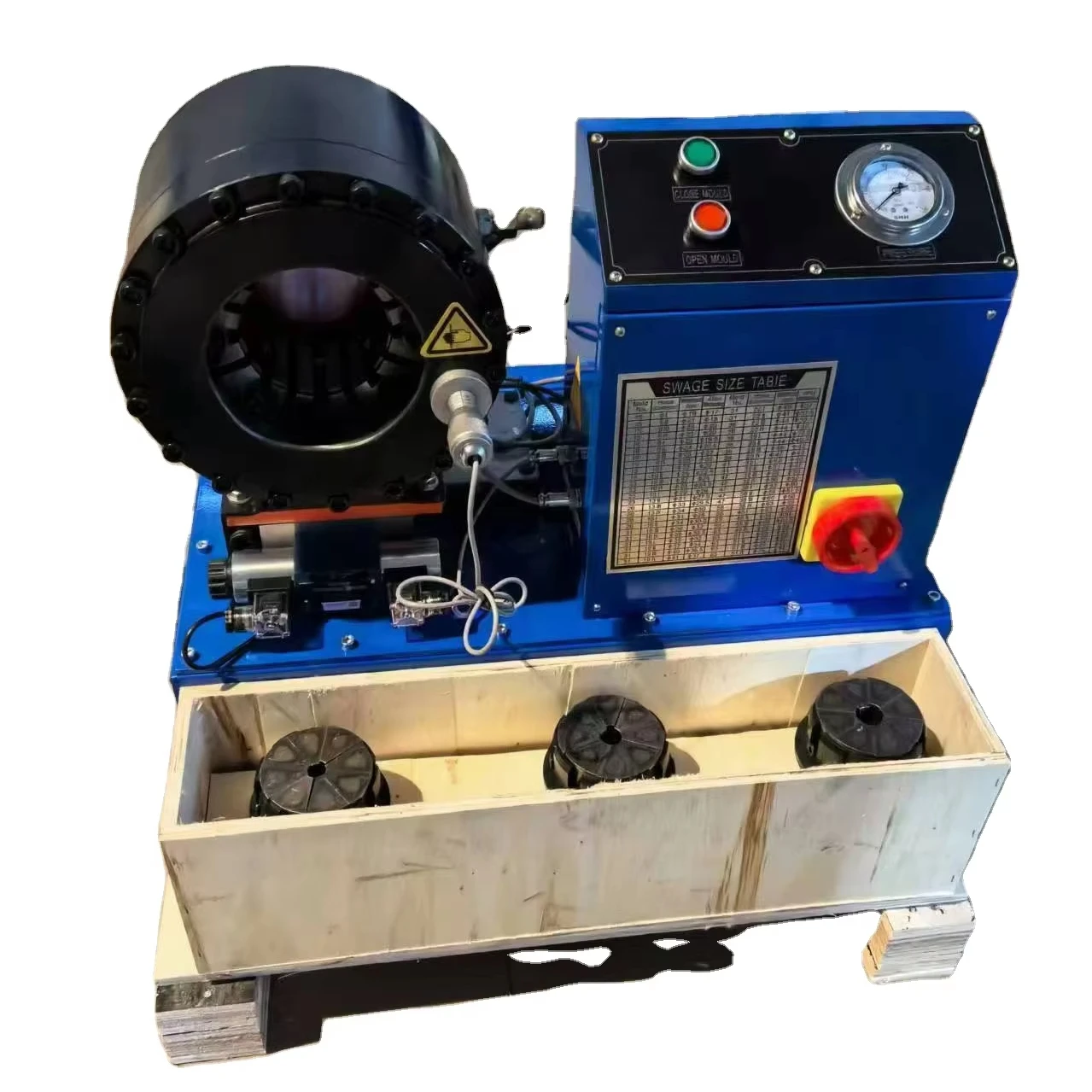 2026 New Manual And Electric Hose Crimping Machine For Various Sizes Hose Cutting Function 1/4"-2" 1/8"-4" 1/8"-6
2026 New Manual And Electric Hose Crimping Machine For Various Sizes Hose Cutting Function 1/4"-2" 1/8"-4" 1/8"-6