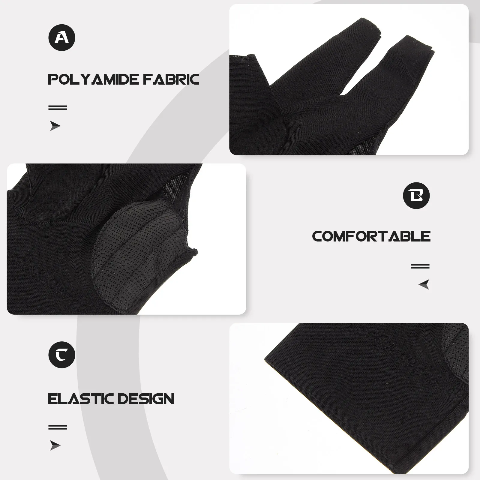 2Pcs Snooker Cue Gloves Billiards Pool Sports Stretchable Comfortable Left Hand Wear-Resistant Professional Cue Accessories
2Pcs Snooker Cue Gloves Billiards Pool Sports Stretchable Comfortable Left Hand Wear-Resistant Professional Cue Accessories