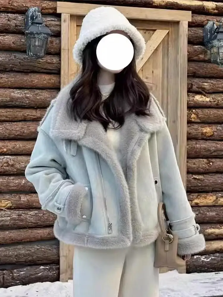 Женское джато из искусственного меха больших размеров, корейское теплое хлопковое пальто для похудения, осень-зима, высокое качество, антивозрастное
Женское джато из искусственного меха больших размеров, корейское теплое хлопковое пальто для похудения, осень-зима, высокое качество, антивозрастное