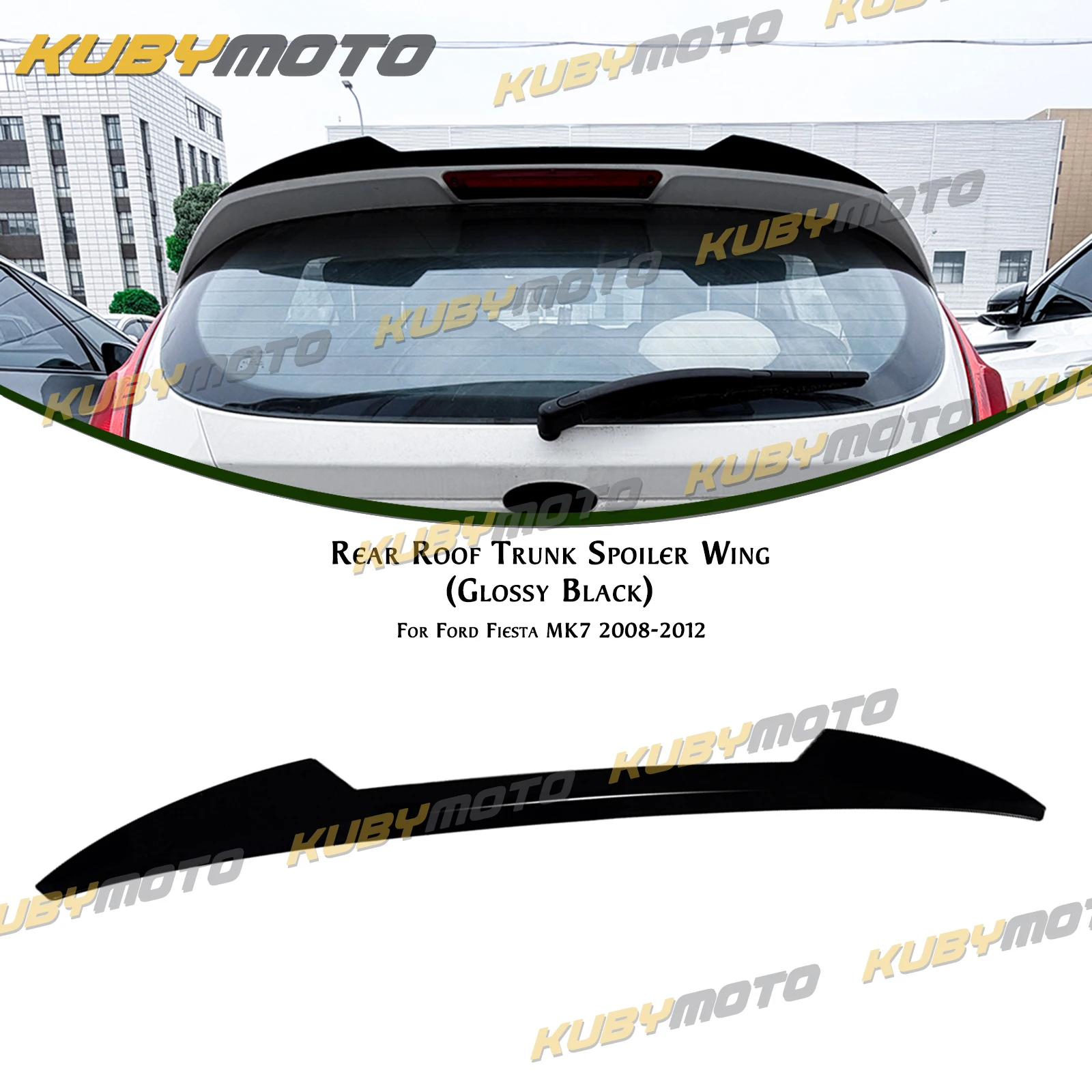 For Ford Fiesta MK7 2008-2012 Rear Trunk Lid Spoiler Lip Roof Wing Tailgate Trim Upper Splitter Extension Lip
For Ford Fiesta MK7 2008-2012 Rear Trunk Lid Spoiler Lip Roof Wing Tailgate Trim Upper Splitter Extension Lip