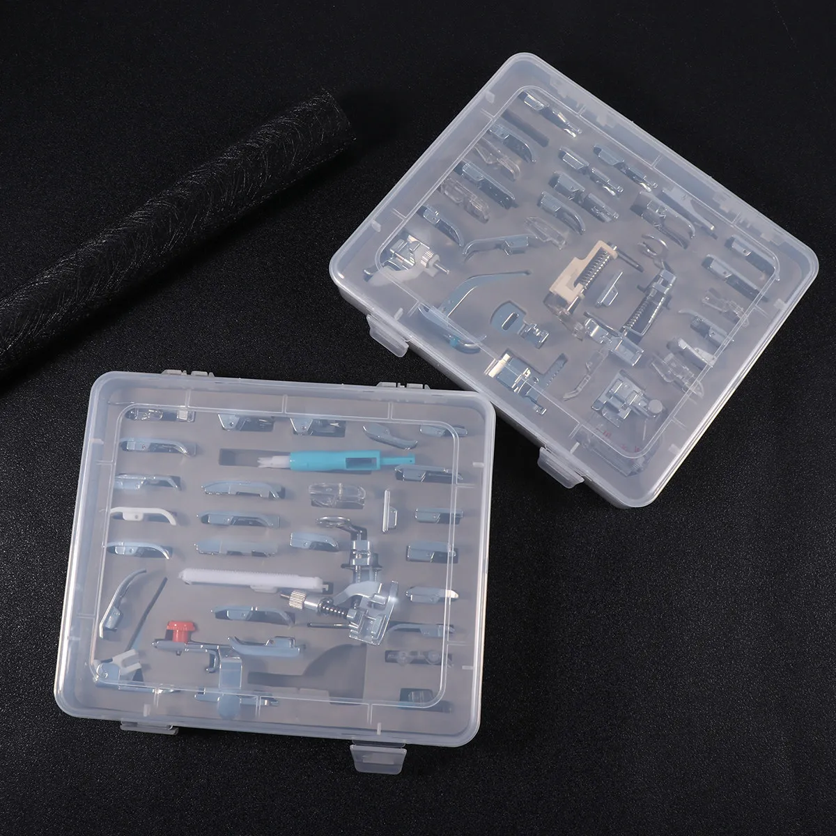 1Set Sewing Machine Presser Foot Accessory Pack Versatile Alloy Metal Parts for Household Electronic Industrial Sewing Machines
1Set Sewing Machine Presser Foot Accessory Pack Versatile Alloy Metal Parts for Household Electronic Industrial Sewing Machines