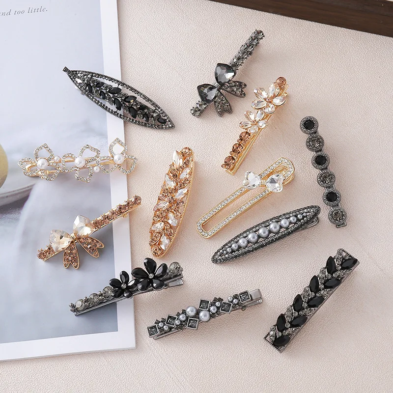 2PCS Love Flower Hair Clip Black Pearl Duckbill for Women Side Bangs Updo Hair Accessories Gift Sturdy
2PCS Love Flower Hair Clip Black Pearl Duckbill for Women Side Bangs Updo Hair Accessories Gift Sturdy