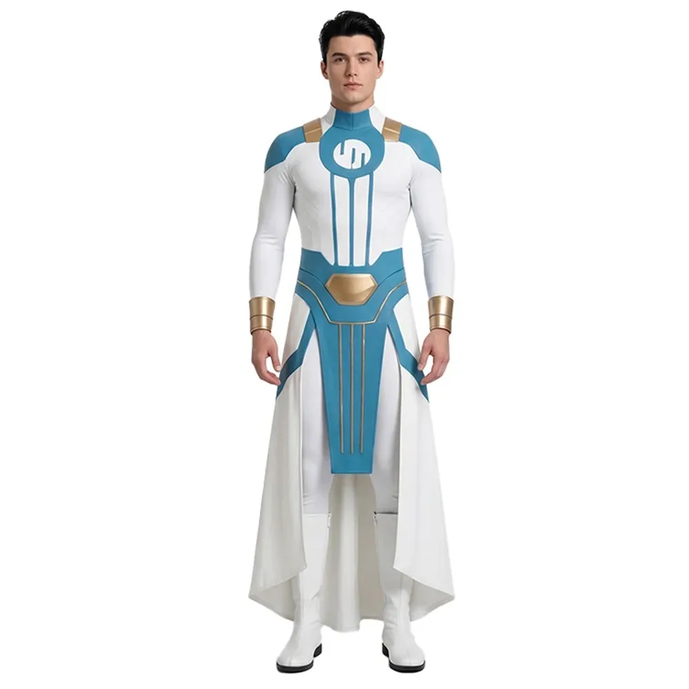 Mens Invincible Mark Grayson Cosplay One piece Jumpsuit Halloween Carnival Party Role Play Fancy Dress Costume
Mens Invincible Mark Grayson Cosplay One piece Jumpsuit Halloween Carnival Party Role Play Fancy Dress Costume
