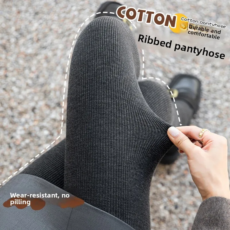 Thickened Fleece Women's Autumn Winter Thermal Trousers Vertical Stripe Design Spring Autumn Style Pantyhose Footed Design
Thickened Fleece Women's Autumn Winter Thermal Trousers Vertical Stripe Design Spring Autumn Style Pantyhose Footed Design