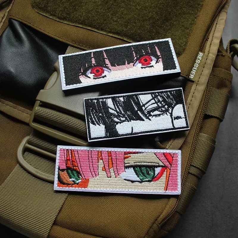 Anime Girl Eye Morale Badge Patch Hook and Loop Tactical Personalized Backpack Accessories Stickers Military Armband Patches
Anime Girl Eye Morale Badge Patch Hook and Loop Tactical Personalized Backpack Accessories Stickers Military Armband Patches