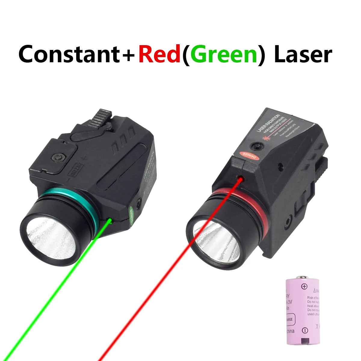 Tactical Mini Weapon Light Red Green Dot Laser Sight LED Flashlight Battery For 20mm Rail Glock 17 19 Pistol Gun Light Airsoft
Tactical Mini Weapon Light Red Green Dot Laser Sight LED Flashlight Battery For 20mm Rail Glock 17 19 Pistol Gun Light Airsoft