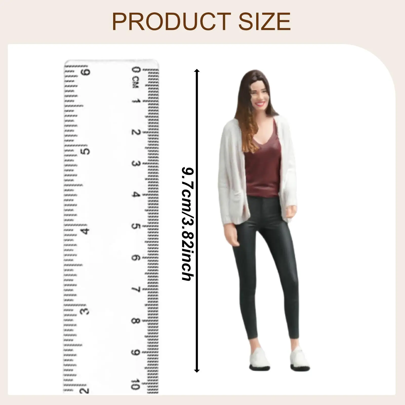1:18 Girl in Sweater Model 3D Character Models Collectible Photo Prop Tiny People Figurine for Train Station Layout DIY Scene
1:18 Girl in Sweater Model 3D Character Models Collectible Photo Prop Tiny People Figurine for Train Station Layout DIY Scene