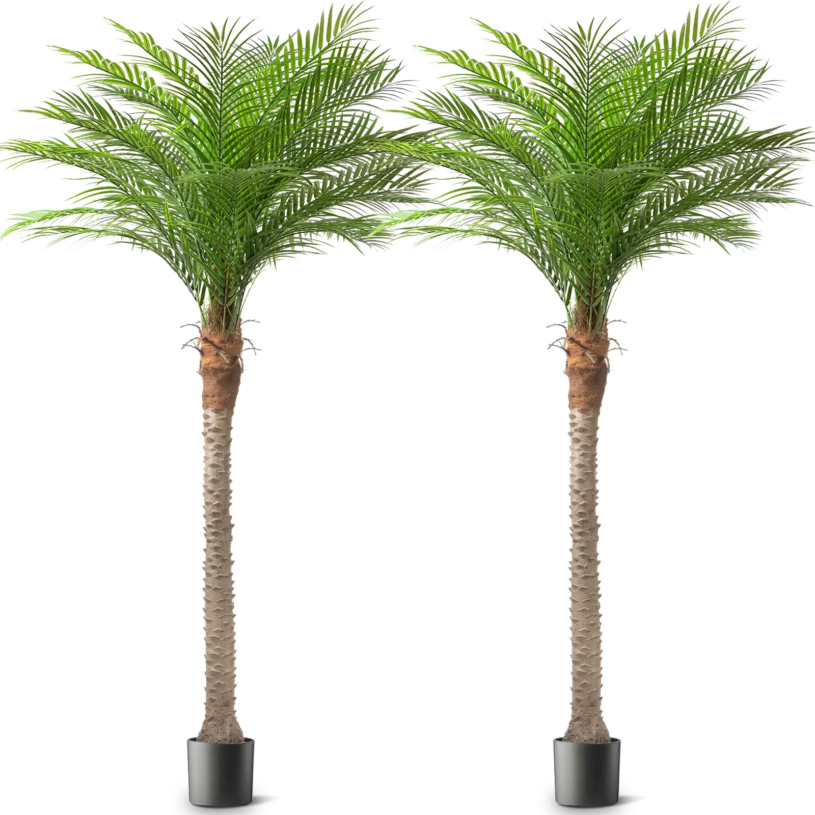 Faux Palm Tree Tall Artificial Silk Plant for Home Office Decor Indoor Outdoor Fake Lifelike Potted Tree 2 Pack
Faux Palm Tree Tall Artificial Silk Plant for Home Office Decor Indoor Outdoor Fake Lifelike Potted Tree 2 Pack