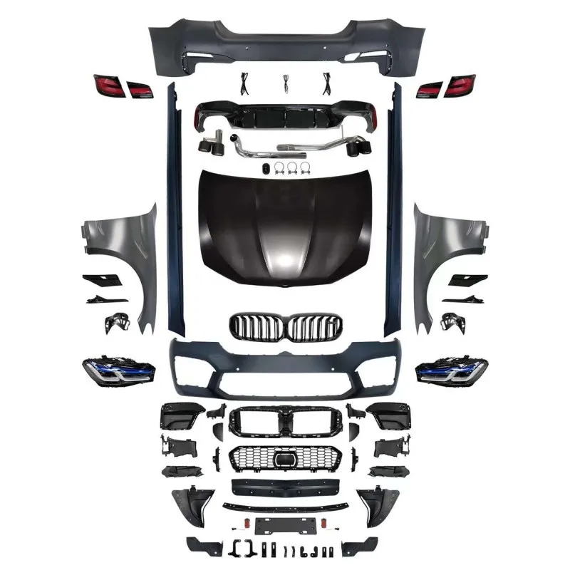 Комплект кузова для автоматической модификации для комплекта кузова bmw f10 включает в себя передний и задний бампер, капот с автолампой, боковые юбки
Комплект кузова для автоматической модификации для комплекта кузова bmw f10 включает в себя передний и задний бампер, капот с автолампой, боковые юбки