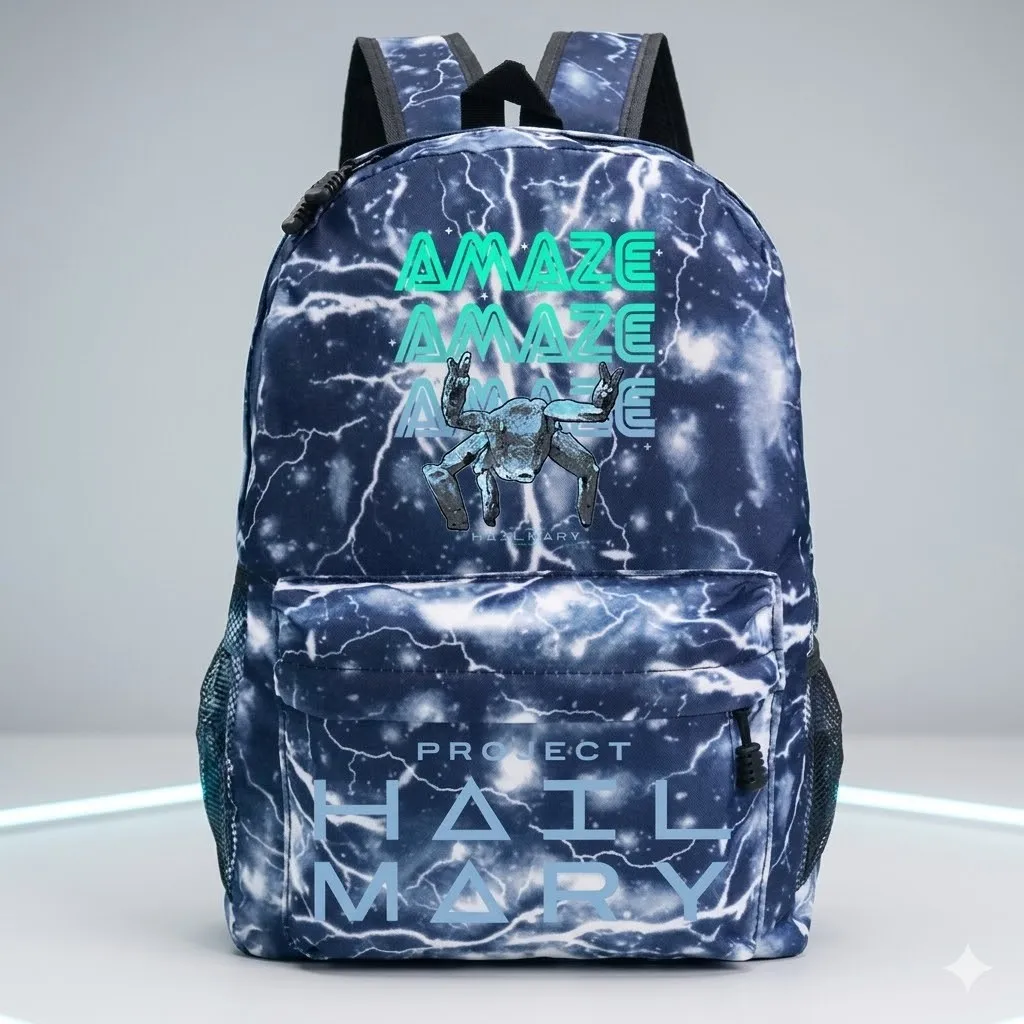 Project Hail Mary Fist My Bump Amazing Rocky Backpack Lightweight Large Capacity Student School Bag Casual Simple Bookbag
Project Hail Mary Fist My Bump Amazing Rocky Backpack Lightweight Large Capacity Student School Bag Casual Simple Bookbag