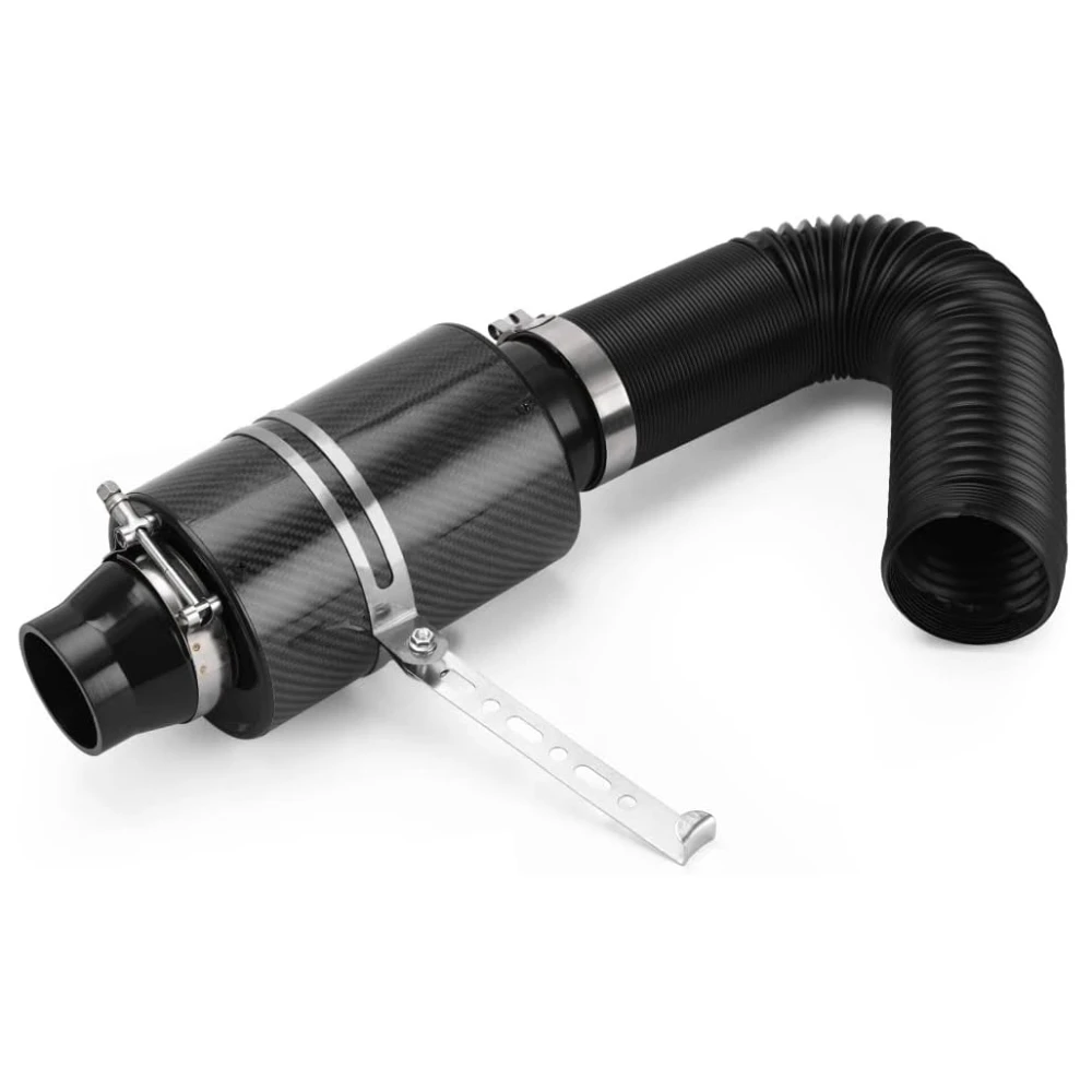 Universal 3" Racing Carbon Fiber Cold Feed Induction Kit Air Intake Kit Air Filter Box Without Fan
Universal 3" Racing Carbon Fiber Cold Feed Induction Kit Air Intake Kit Air Filter Box Without Fan
