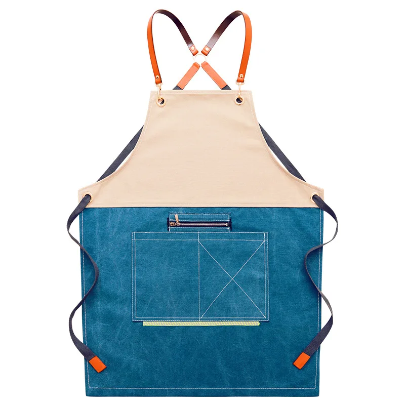 Denim apron hairdresser milk tea shop flower cake shop restaurant waiter men and women work clothes custom logo
Denim apron hairdresser milk tea shop flower cake shop restaurant waiter men and women work clothes custom logo