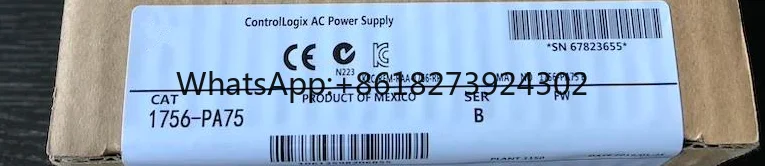 Original Factory Agent, New Original 1756-PA75 B 1756-PA75
Original Factory Agent, New Original 1756-PA75 B 1756-PA75