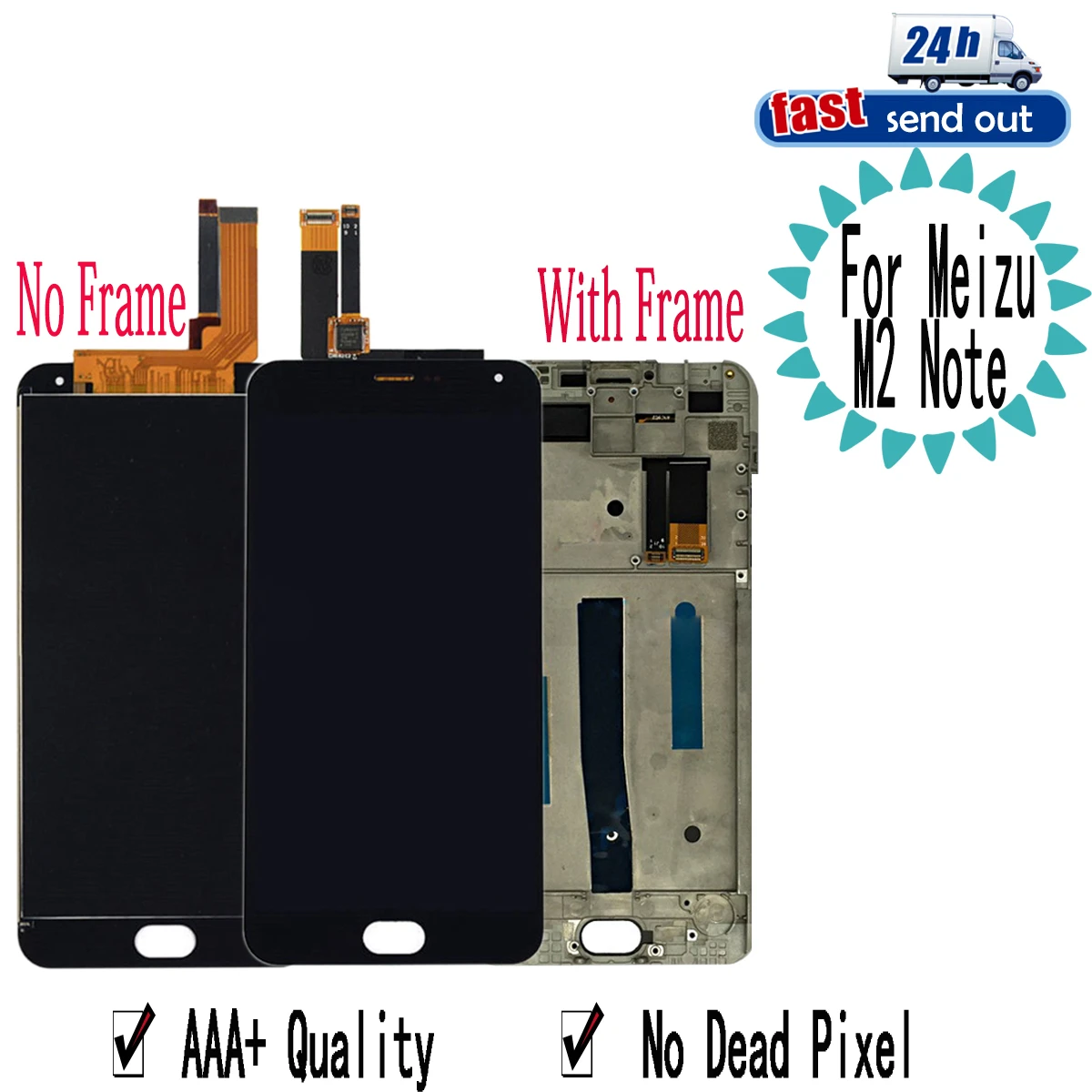 5.5" LCD For MEIZU M2 Note LCD Display Touch Screen Digitizer Assembly Replacement with Frame For MEIZU M2Note
5.5" LCD For MEIZU M2 Note LCD Display Touch Screen Digitizer Assembly Replacement with Frame For MEIZU M2Note