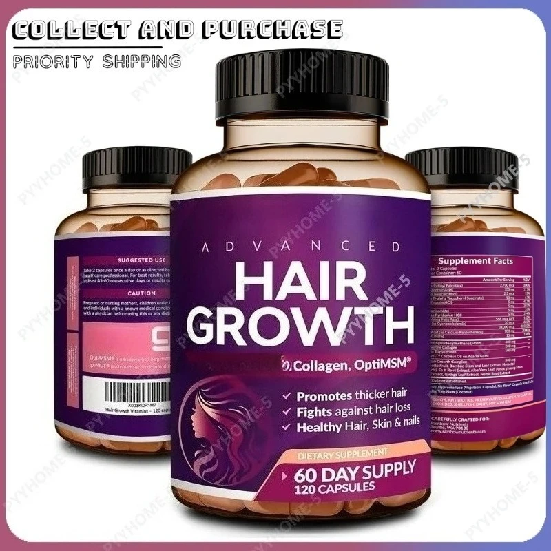 Hair Vitamins for Women with Biotin & Collagen – Daily Hair Nutrition Supplement
Hair Vitamins for Women with Biotin & Collagen – Daily Hair Nutrition Supplement
