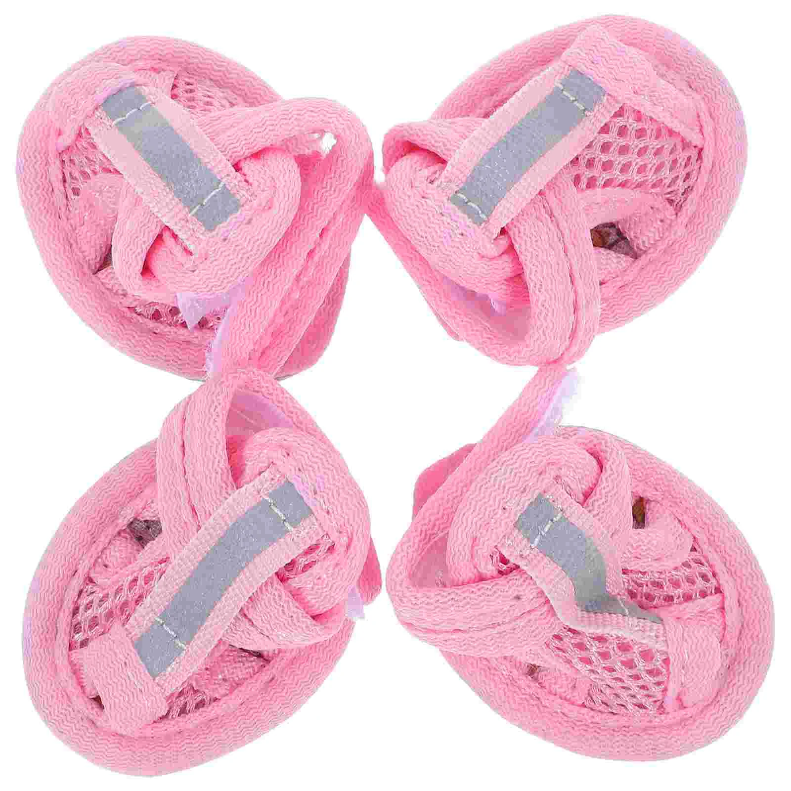 4 Pcs Easy to Clean Dog Shoes Pet Sandal Breathable Mesh Sandals for Dogs Supplies
4 Pcs Easy to Clean Dog Shoes Pet Sandal Breathable Mesh Sandals for Dogs Supplies