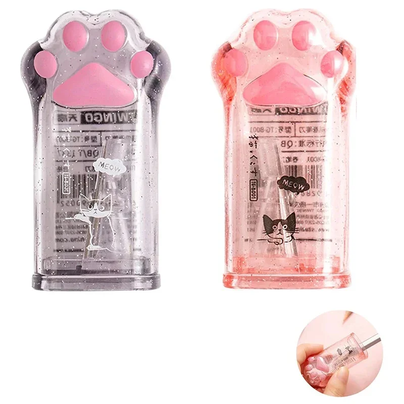 Cute Creative Pencil Sharpener Cat Paw Shape Cute Pencil Roller for Students Office Supplies Children's Gifts Kawaii Stationery
Cute Creative Pencil Sharpener Cat Paw Shape Cute Pencil Roller for Students Office Supplies Children's Gifts Kawaii Stationery