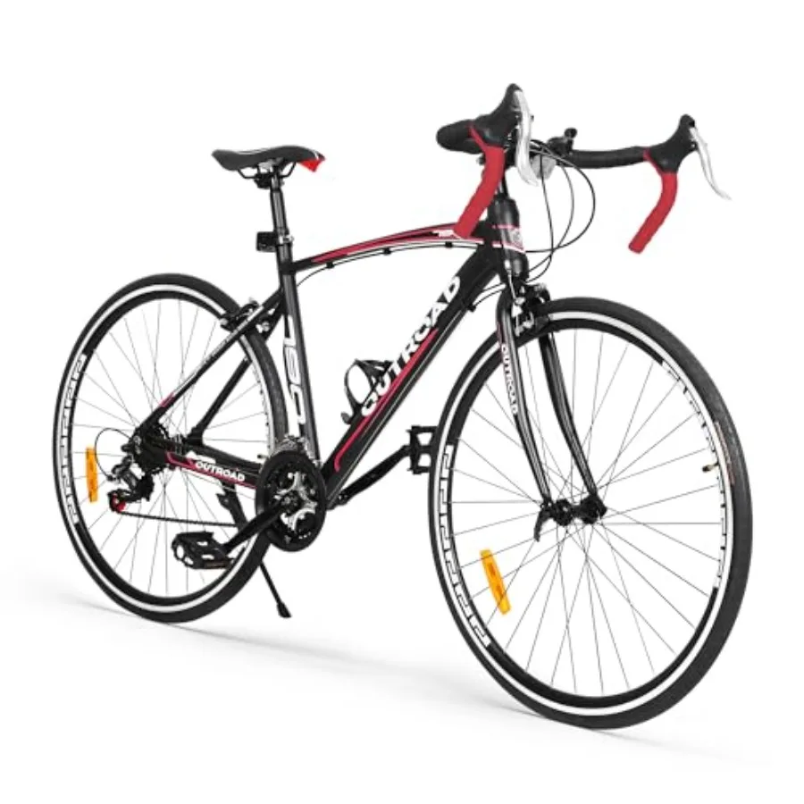 700C Lightweight Aluminum Road Bike for Commuting 14-21 Speed, Black, Durable Versatile for Men Women
700C Lightweight Aluminum Road Bike for Commuting 14-21 Speed, Black, Durable Versatile for Men Women