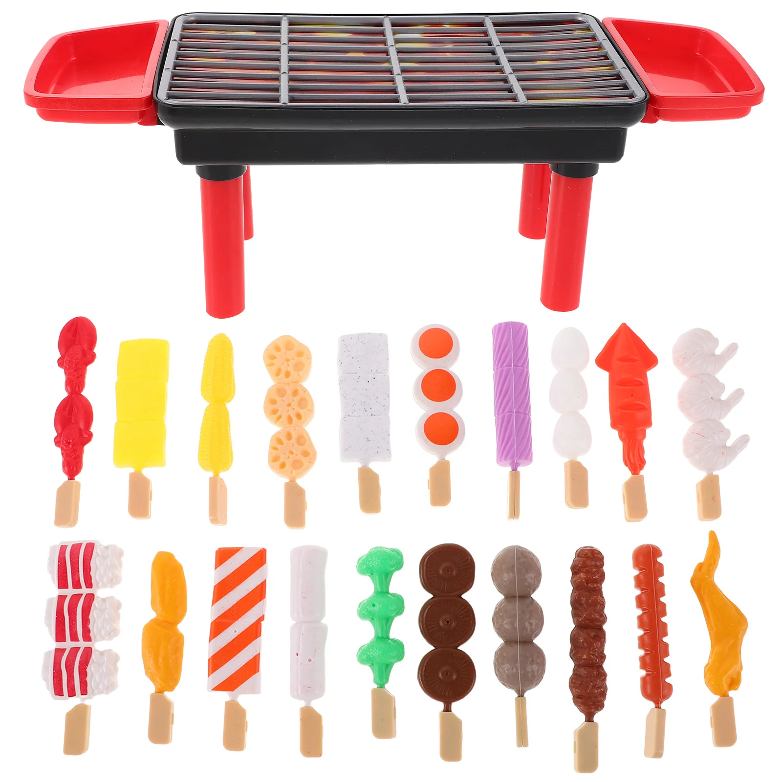 20pcs Children BBQ Toys Realistic Food Items Pretend Kitchen Accessories Outdoor Indoor Games Toy Appliances
20pcs Children BBQ Toys Realistic Food Items Pretend Kitchen Accessories Outdoor Indoor Games Toy Appliances