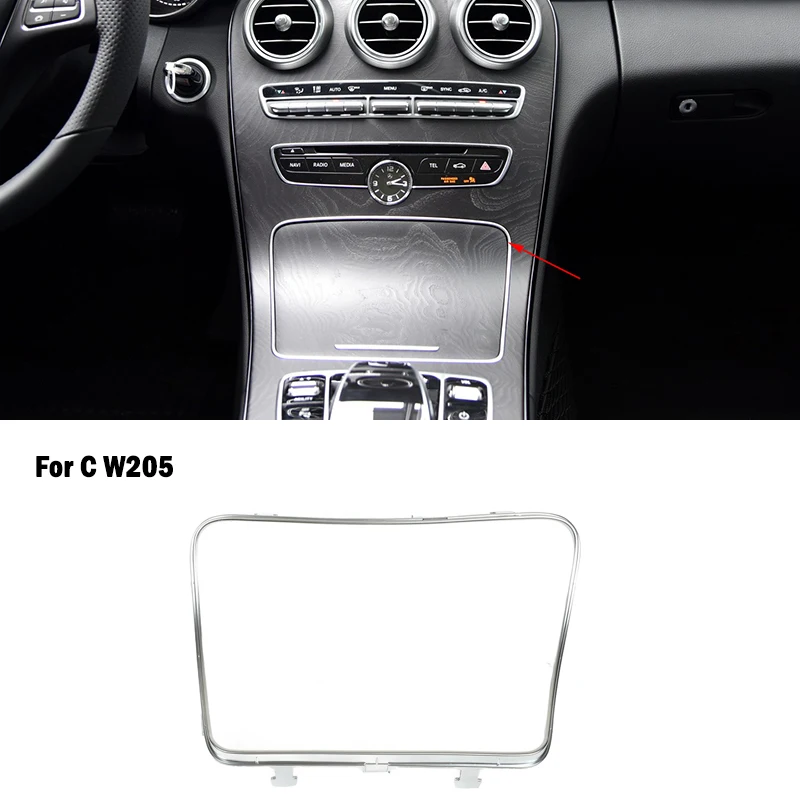 Center Console Cup Holder Frame Trim Chrome Molding For Benz C Class W205 A2056830900 2015-2021 Year
Center Console Cup Holder Frame Trim Chrome Molding For Benz C Class W205 A2056830900 2015-2021 Year