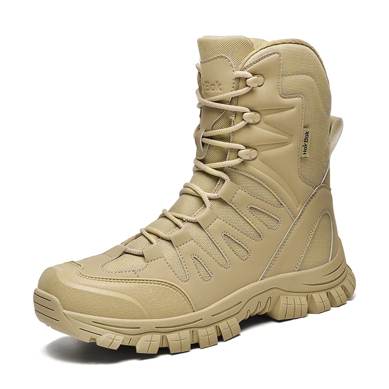 Big Size 39-47 Desert Tactical Mens Boots Waterproof Hiking Shoes Wear-resistant Anti Slip Outdoor Field Training Hunting Boots
Big Size 39-47 Desert Tactical Mens Boots Waterproof Hiking Shoes Wear-resistant Anti Slip Outdoor Field Training Hunting Boots