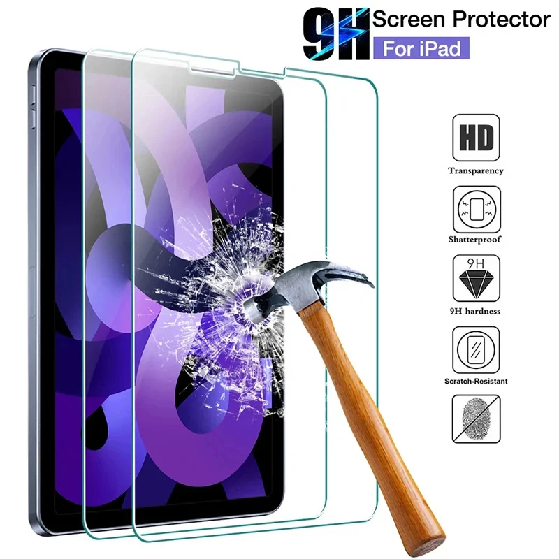 9H Tempered Glass For Ipad Pro 11 12.9 2021 2022 10th Generation Full Screen Protector for ipad 7th 8th 9th 10.2 Mini 6 Air 5 4
9H Tempered Glass For Ipad Pro 11 12.9 2021 2022 10th Generation Full Screen Protector for ipad 7th 8th 9th 10.2 Mini 6 Air 5 4