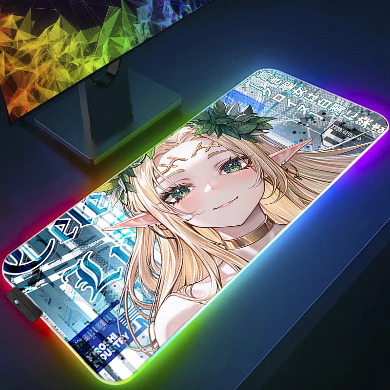 Светодиодный коврик для мыши ПК Аниме Сексуальная девушка Настольный коврик Геймер RGB Офисный ноутбук Kawaii Светящаяся клавиатура Настольный коврик Игровые аксессуары Коврик для мыши 
Светодиодный коврик для мыши ПК Аниме Сексуальная девушка Настольный коврик Геймер RGB Офисный ноутбук Kawaii Светящаяся клавиатура Настольный коврик Игровые аксессуары Коврик для мыши